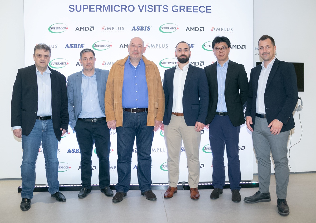 ASBIS Hellas-AMPLUS: Παρουσίασαν τις καινοτόμες λύσεις HPC/AI της Supermicro στο Ολυμπιακό Μουσείο