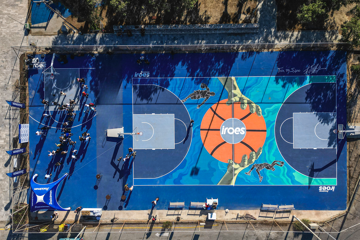 Stoiximan: Στηρίζει για 4η χρονιά το Stoiximan AegeanBall Festival με νέο γήπεδο στη Σύρο