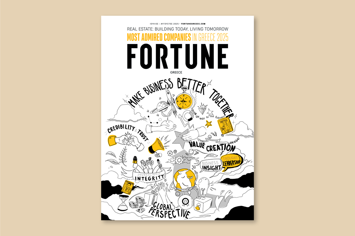 Μost Admired Companies 2025: Κυκλοφορεί το νέο τεύχος του Fortune Greece!