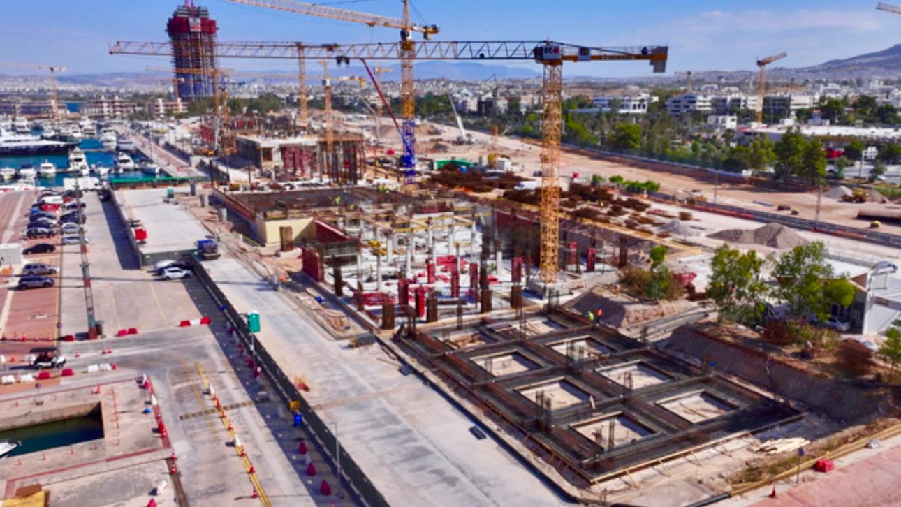LAMDA Development: Προχωρούν τα έργα στο Ελληνικό με 40 ενεργά εργοτάξια και 2.500 εργαζόμενους