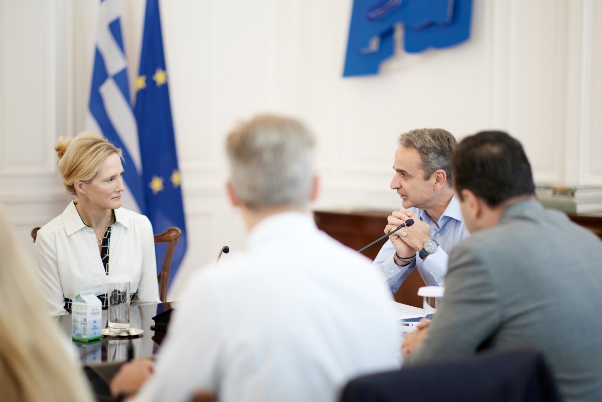 Συνάντηση Μητσοτάκη με αντιπρόεδρο Meta: Στο επίκεντρο Kids Wallet και ψηφιακή ενηλικίωση
