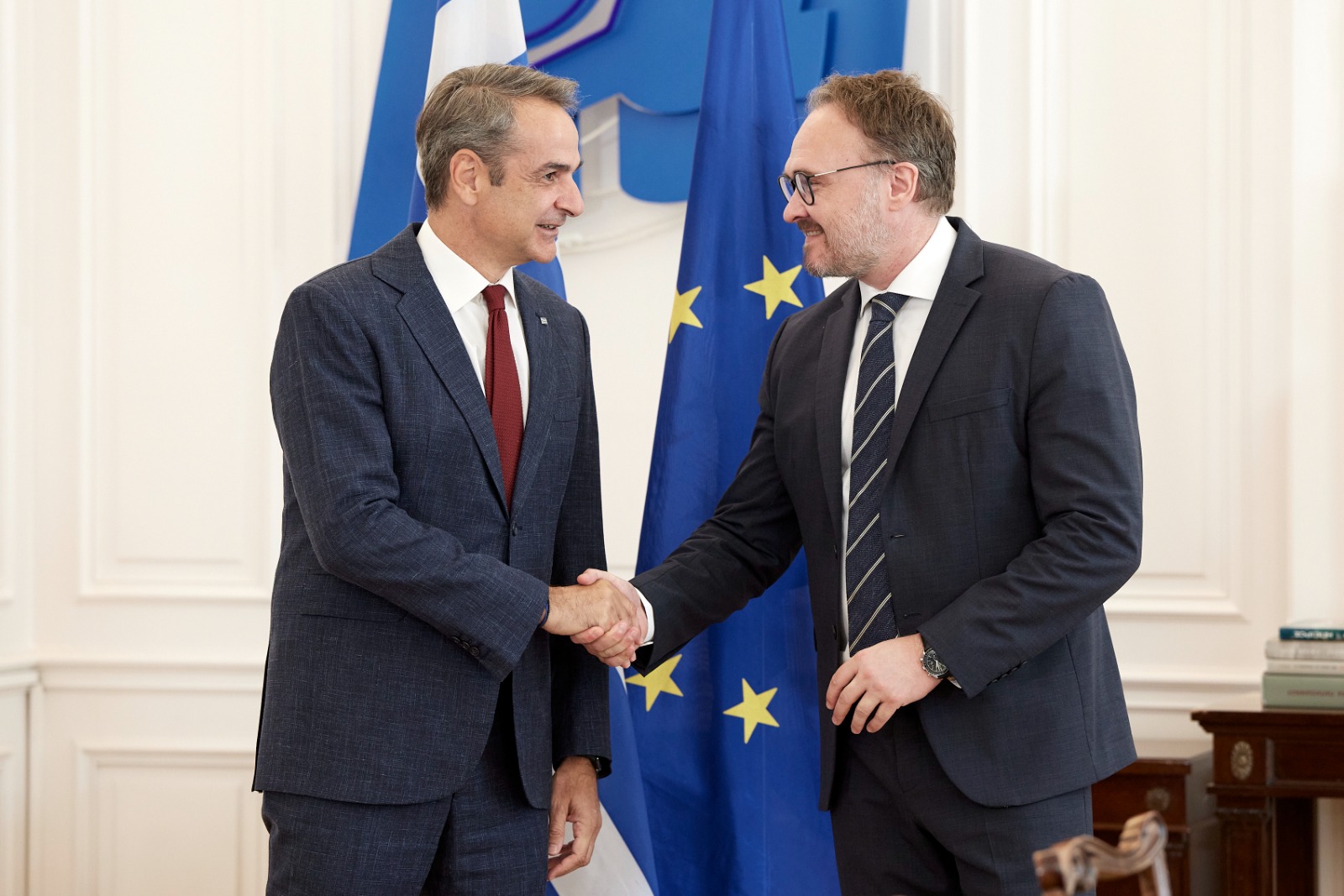 Μητσοτάκης – Jørgensen: Φθηνότερη ενέργεια και προσιτή στέγαση στην ατζέντα της συζήτησης
