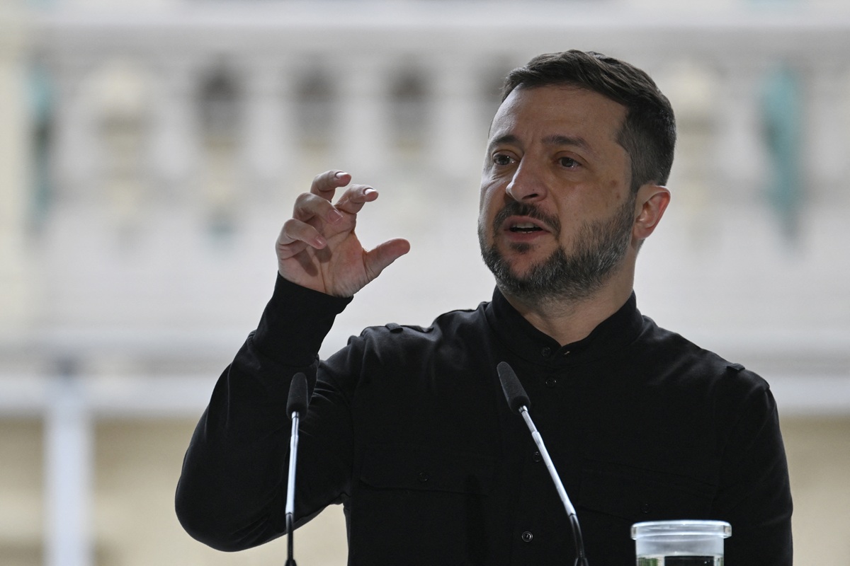 Διπλό μήνυμα Ζελένσκι στην κοινή συνέντευξη με τον Νορβηγό πρωθυπουργό