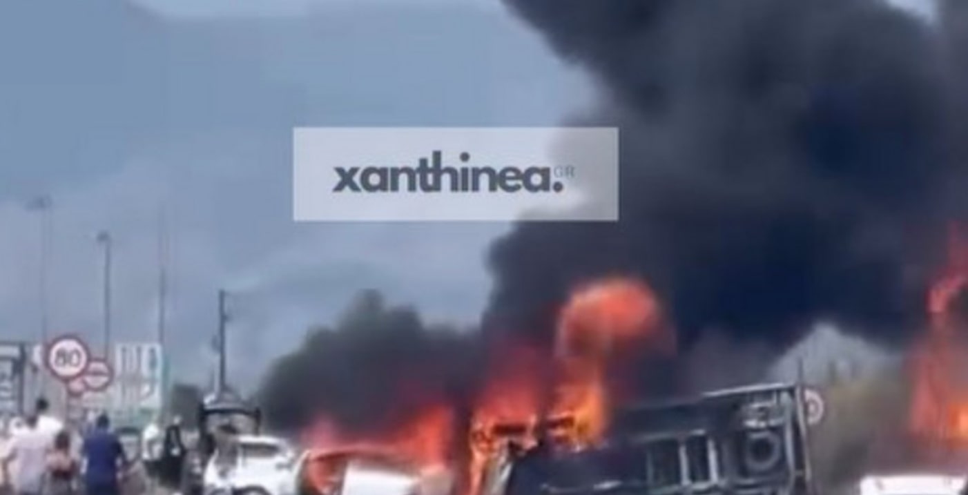 Τραγωδία στην Εγνατία Οδό: Τρεις νεκροί και δύο σοβαρά τραυματίες σε τροχαίο (vid)
