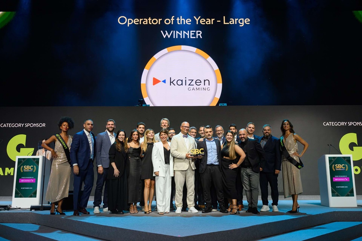 Kaizen Gaming: Αναδεικνύεται «Operator of the Year» στα SBC Awards 2025