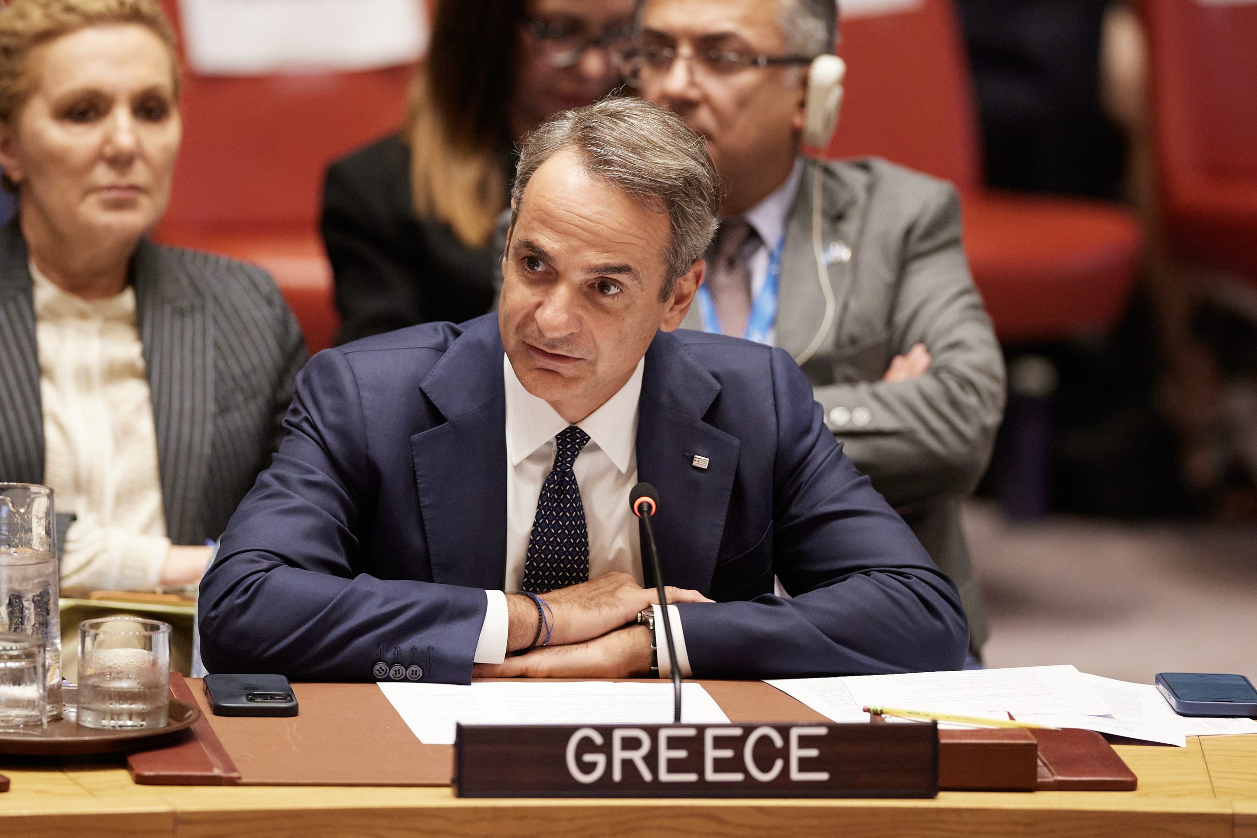 Μητσοτάκης στο ΣΑΗΕ: Η Τεχνητή Νοημοσύνη μπορεί είτε να ενισχύσει την ειρήνη είτε να αποσταθεροποιήσει
