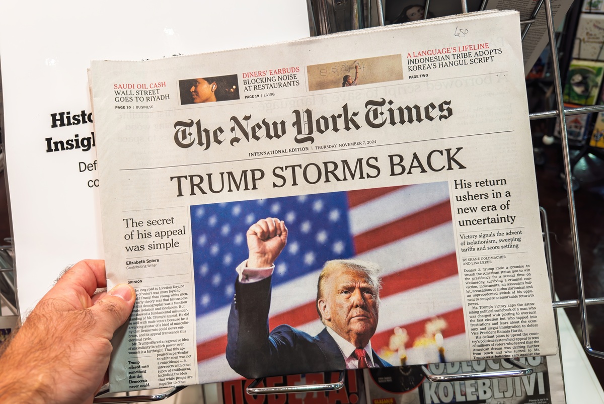 «Προσπάθεια φίμωσης» καταγγέλλουν οι New York Times μετά την αγωγή Τραμπ