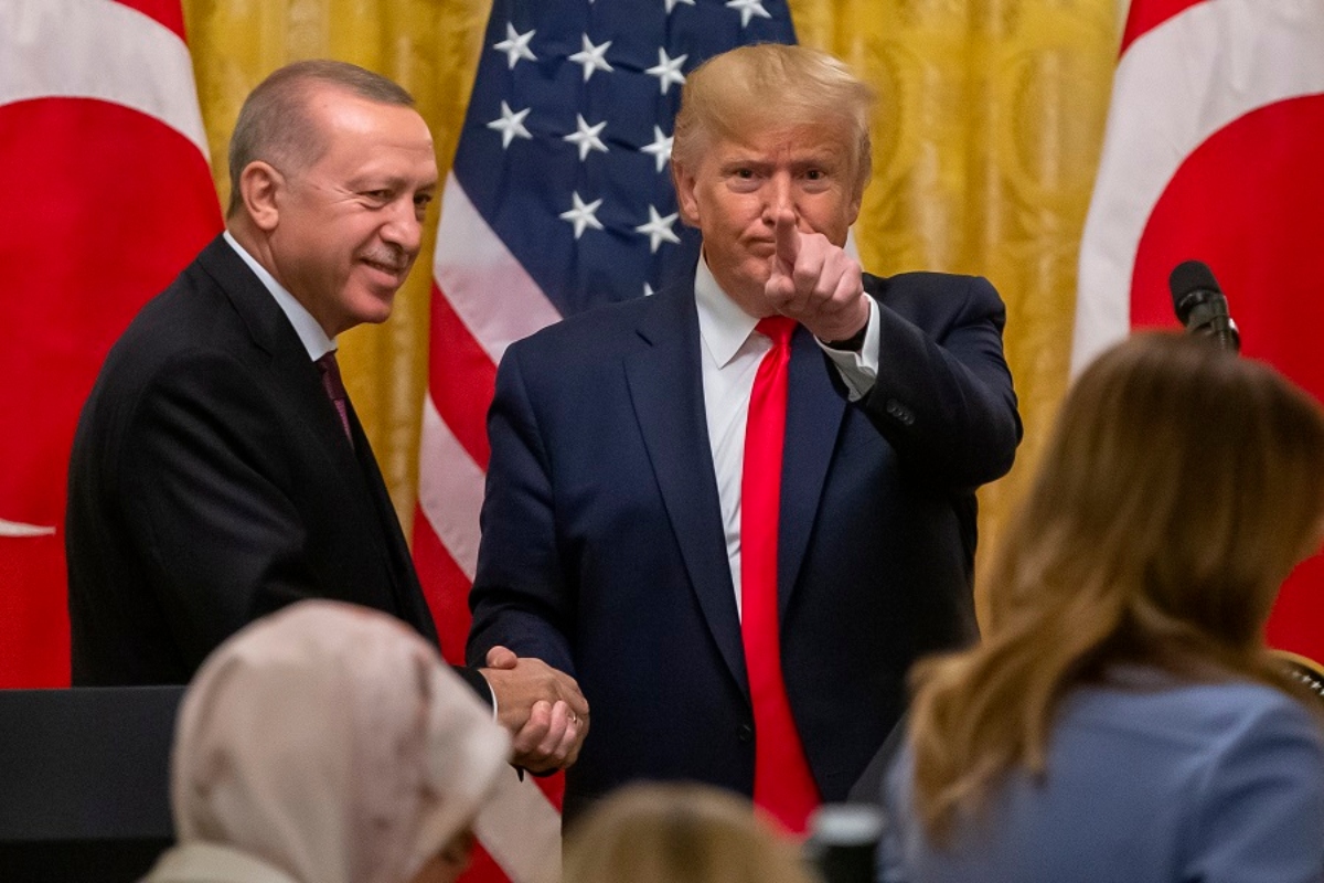 Τραμπ-Ερντογάν: Στο τραπέζι Patriot, F-35 και κυρώσεις – «Νομίζω θα πάρει αυτό που θέλει» δήλωσε ο αμερικανός πρόεδρος