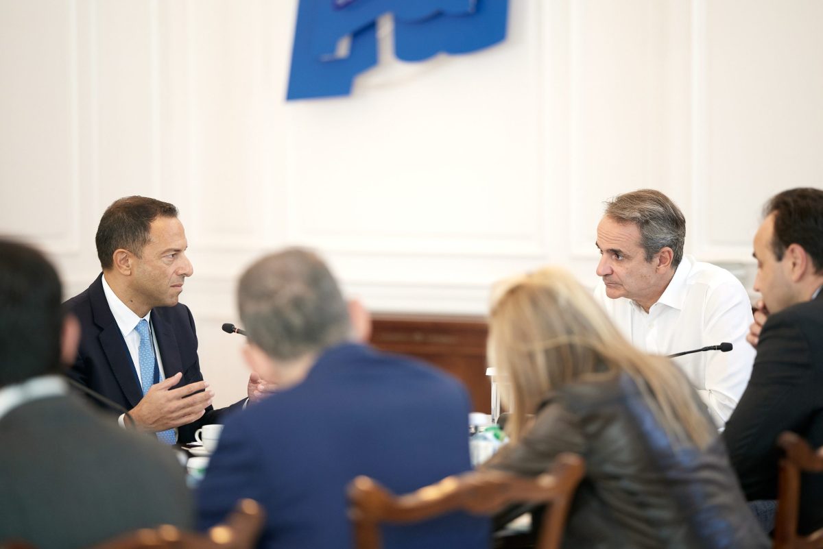 Μητσοτάκης σε Αντιπρόεδρο της Google: «Αποδίδουμε μεγάλη σημασία στην προστασία των παιδιών στο Διαδίκτυο»