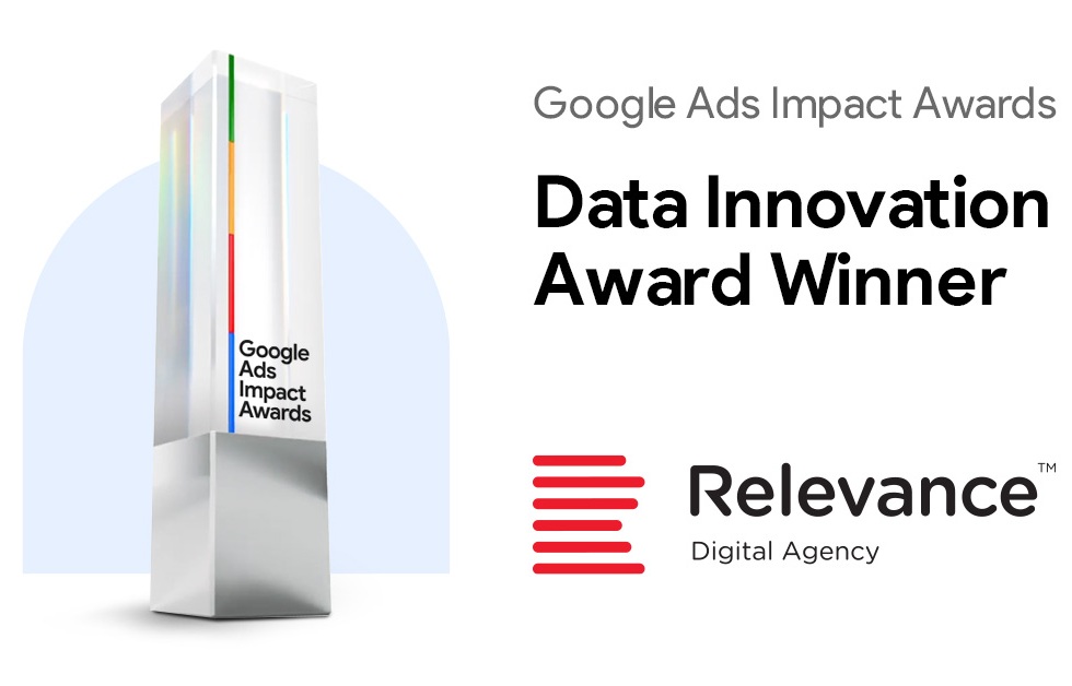 Relevance: Νικήτρια στην κατηγορία «Data Innovation» στα Google Ads Impact Awards 2025