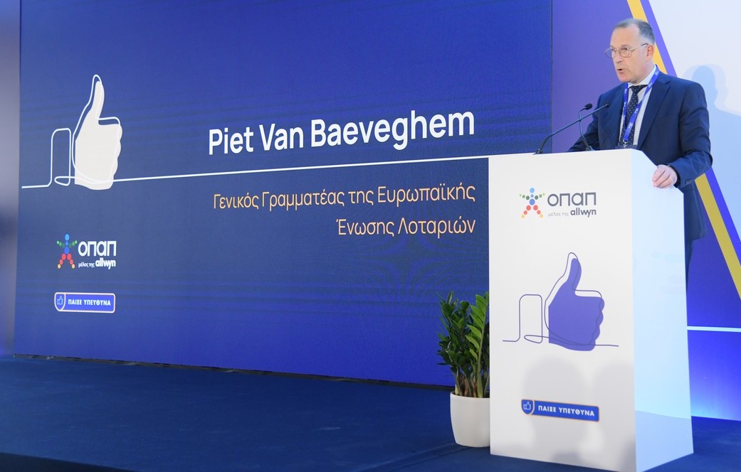 Piet Van Baeveghem (Ευρωπαϊκή Ένωση Λοταριών): «Με εξαιρετική βαθμολογία η νέα πιστοποίηση στον ΟΠΑΠ»
