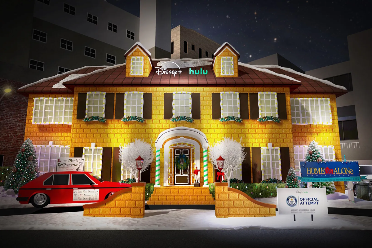 Ρεκόρ βγαλμένο από το «Home Alone»: Το μεγαλύτερο τζίντζερμπρεντ σπίτι στον κόσμο είναι γεγονός
