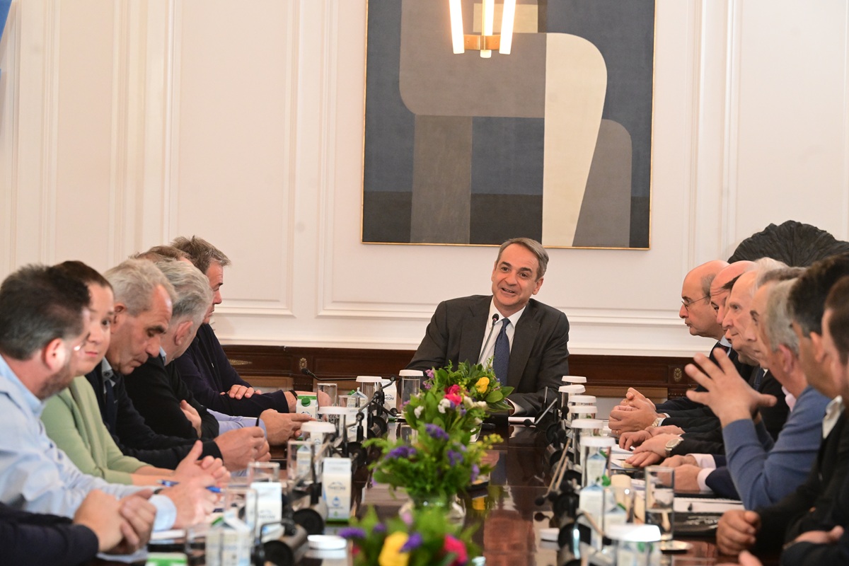 Μητσοτάκης στους αγρότες: «Το πεδίο είναι ανοιχτό για ουσιαστικό διάλογο»