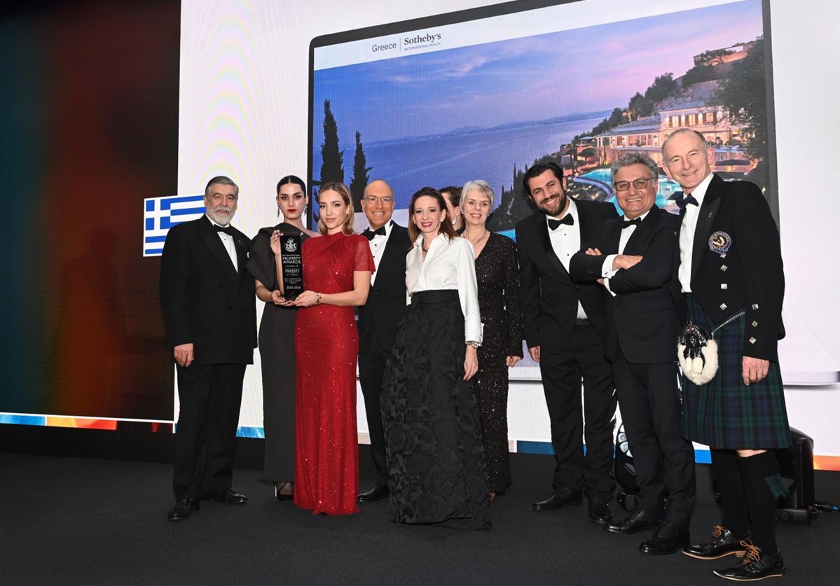 Greece Sotheby’s International Realty: Νέα διεθνής διάκριση στα International Property Awards 2025–2026