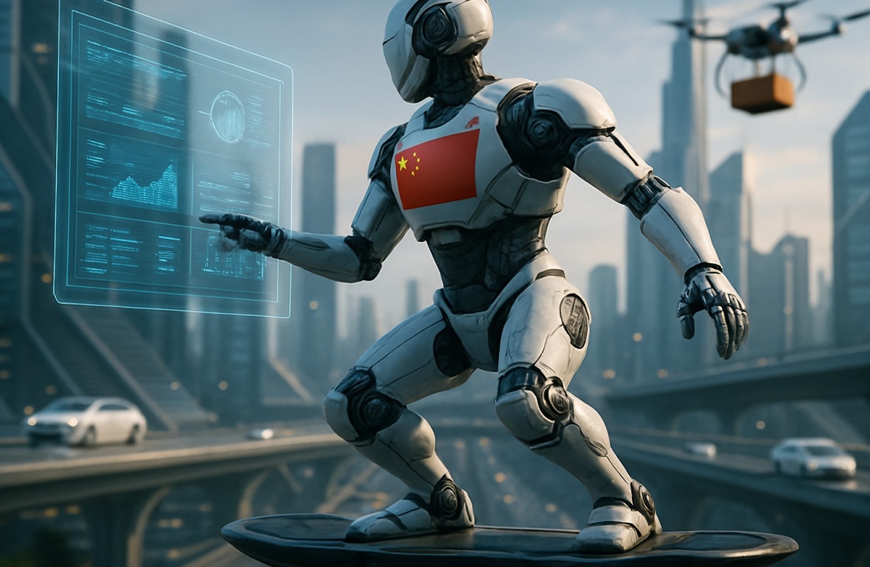 Ρομπότ-τροχονόμοι στην Κίνα ρυθμίζουν την… κυκλοφορία στους δρόμους