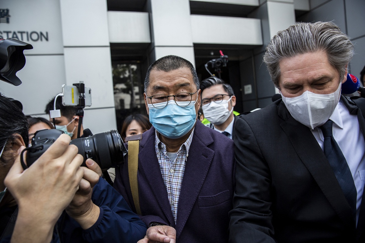 Σοκ στο Χονγκ Κονγκ: 20 χρόνια φυλακή στον μεγιστάνα Jimmy Lai 