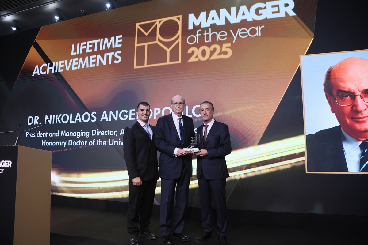 Lifetime Achievements Manager of the Year 2025: Δρ Νικόλαος Αγγελόπουλος ιδρυτής και Πρόεδρος του Ομίλου Aldemar Resorts