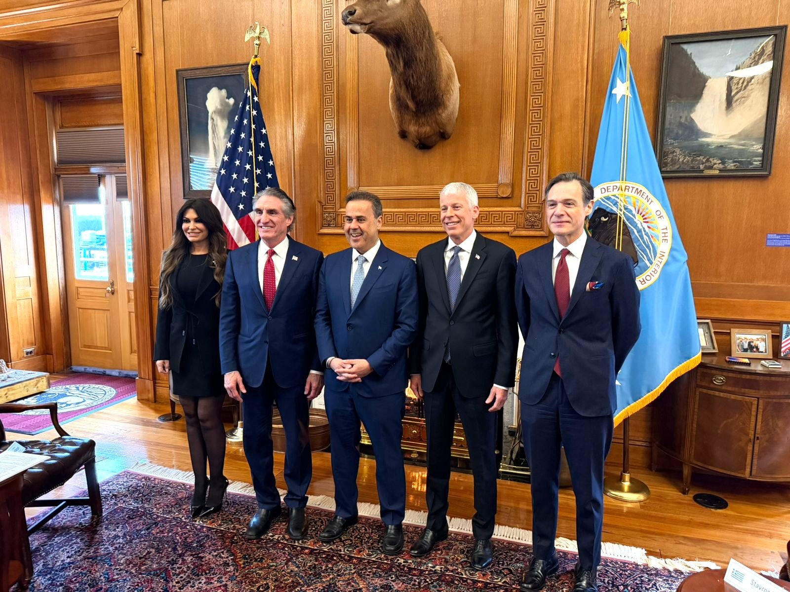 Τριμερής Παπασταύρου με Μπέργκαμ και Ράιτ για τον Κάθετο Διάδρομο: «Η ενέργεια είναι δύναμη»