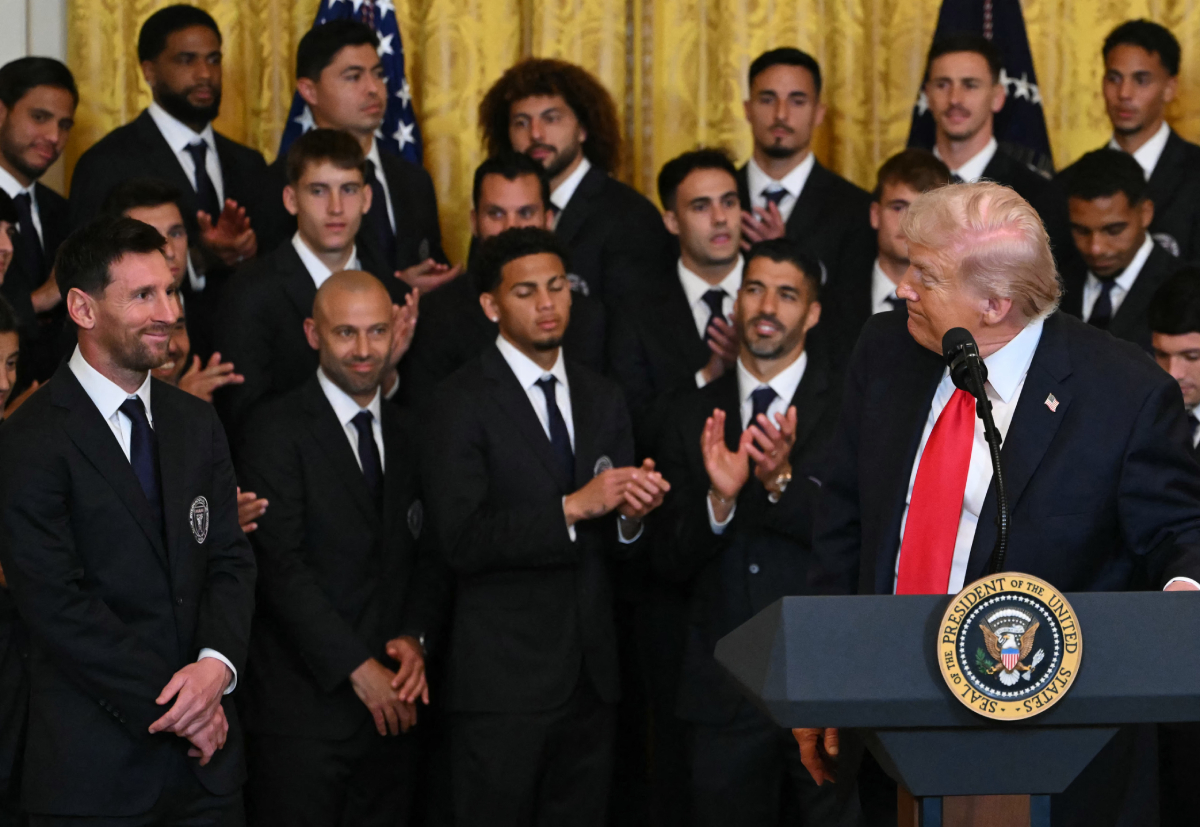 Η viral αντίδραση του Μέσι όταν ο Τραμπ μίλησε για τον Κριστιάνο Ρονάλντο στον Λευκό Οίκο