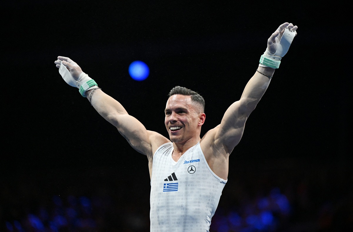 Ασημένιο μετάλλιο για τον Λευτέρη Πετρούνια στο Παγκόσμιο Κύπελλο Ενόργανης στο Μπακού