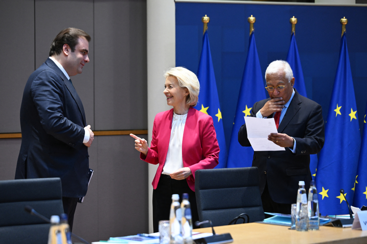 Πιερρακάκης με Κόστα, φον ντερ Λάιεν και Λαγκάρντ: Ενέργεια, ευρώ και Ένωση Αποταμιεύσεων στο τραπέζι