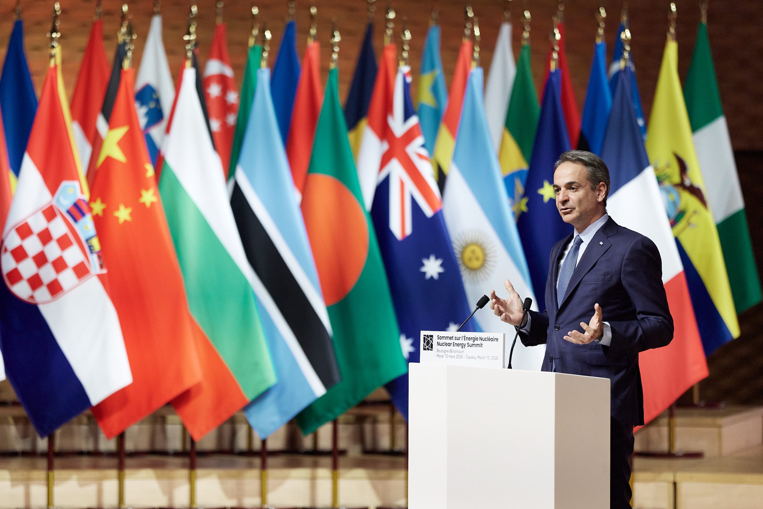 Μητσοτάκης από Παρίσι: Έχει έρθει η ώρα να εξερευνήσουμε αν η πυρηνική ενέργεια μπορεί να βοηθήσει τη χώρα