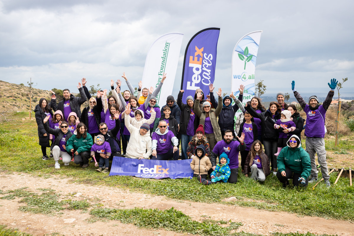 Η FedEx βοηθά στην αποκατάσταση τοπικών οικοσυστημάτων με 10.000 δέντρα σε Αθήνα και Εύβοια