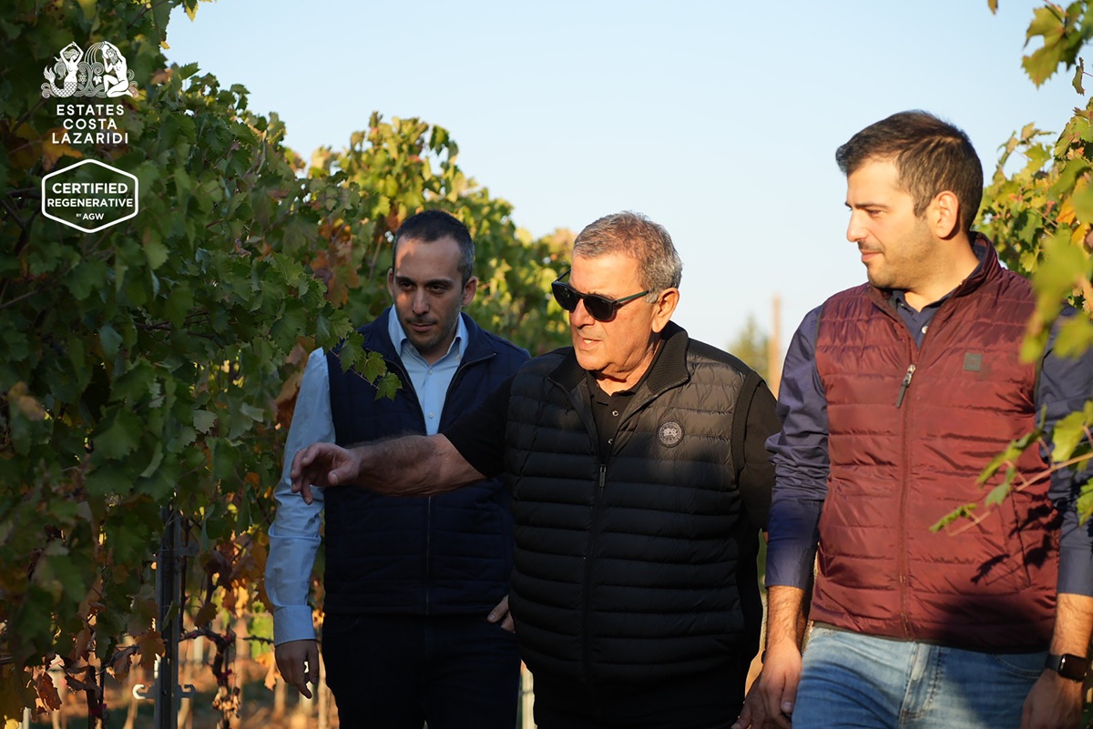 Estates Costa Lazaridi: Tο πρώτο οινοποιείο στην Ελλάδα με Πιστοποίηση Αναγεννητικής Αμπελοκαλλιέργειας