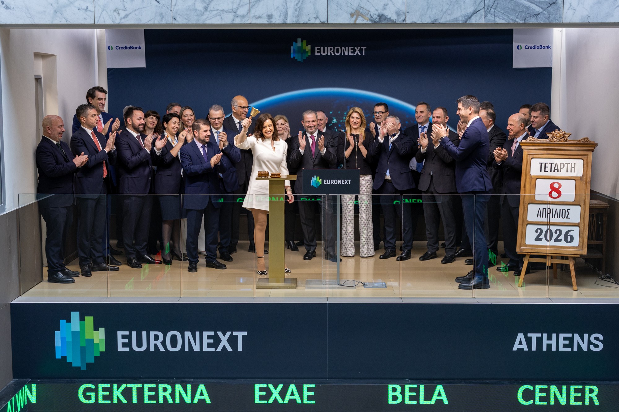 Πρεμιέρα στο Χρηματιστήριο για τις νέες μετοχές της CrediaBank – Σήμα Βρεττού για στοχευμένες εξαγορές