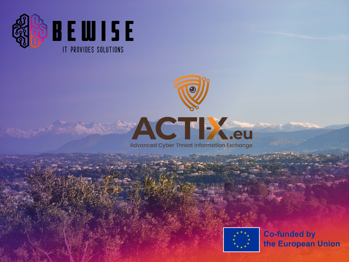 BEWISE: Aναλαμβάνει ενεργό ρόλο στην κυβερνοάμυνα της Ευρωπαϊκής  Ένωσης μέσω του ACTIX έργου