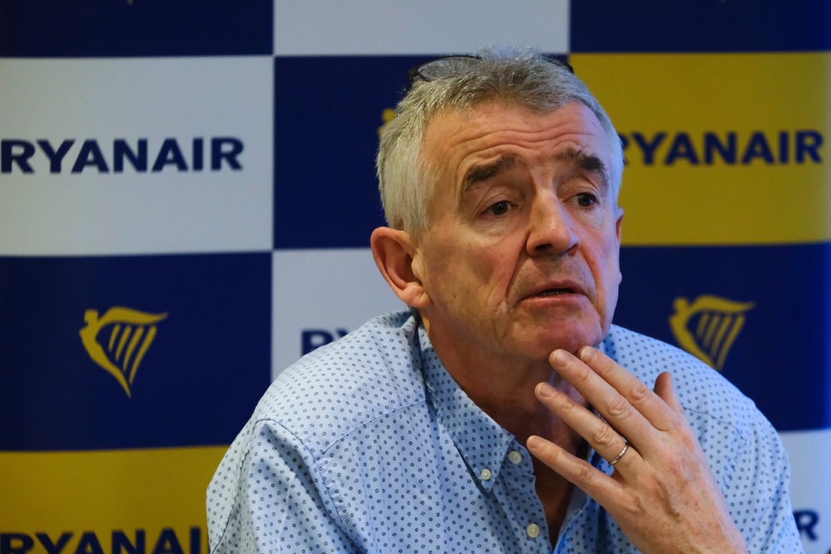 Ο CEO της Ryanair προειδοποιεί: Το 25% του καυσίμου της αεροπορίας στην Ευρώπη κινδυνεύει