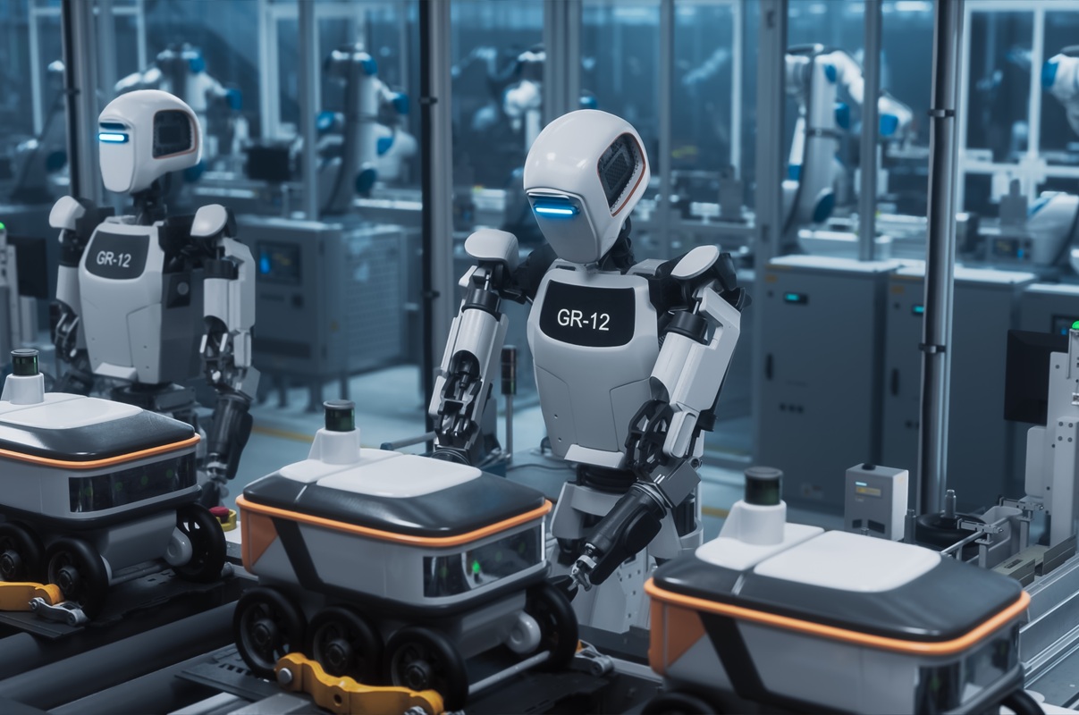 Siemens και Nvidia φέρνουν ανθρωποειδή ρομπότ στα εργοστάσια