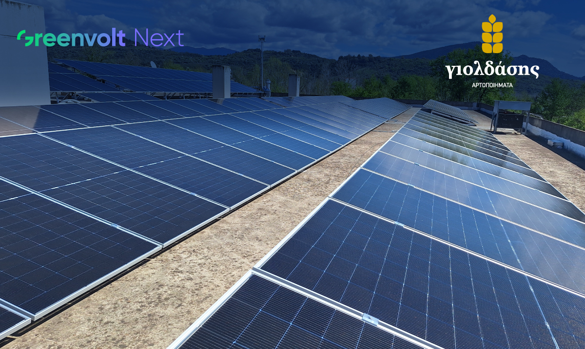 Η Greenvolt Next υλοποιεί νέο φωτοβολταϊκό έργο Αυτοπαραγωγής για τη Γιολδάσης Αρτοποιήματα