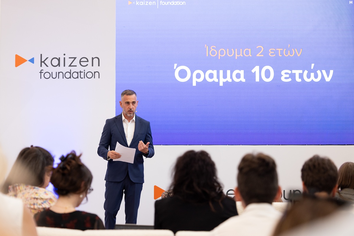 Kaizen Foundation: Επιπλέον φιλανθρωπικά projects ύψους 2 εκατ. ευρώ μέχρι το τέλος του 2026