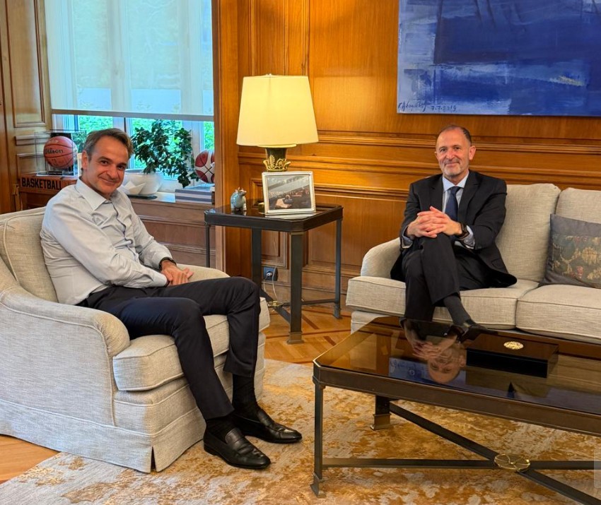EuroLeague Final Four 2026: Συνάντηση Μητσοτάκη με τον CEO Τσους Μπουένο