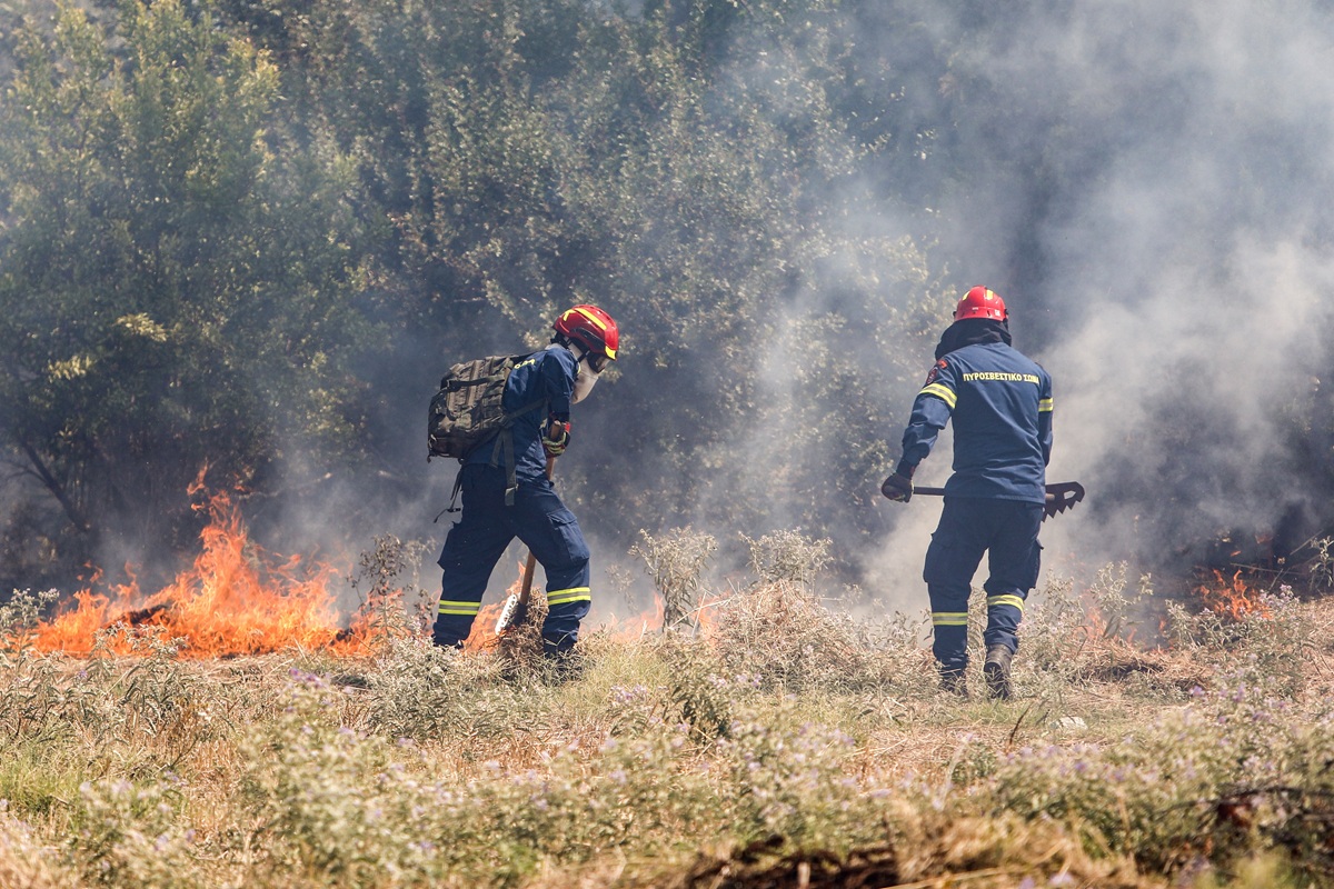 Σε ποιες περιοχές προβλέπεται πολύ υψηλός κίνδυνος πυρκαγιάς την Κυριακή (χάρτης)