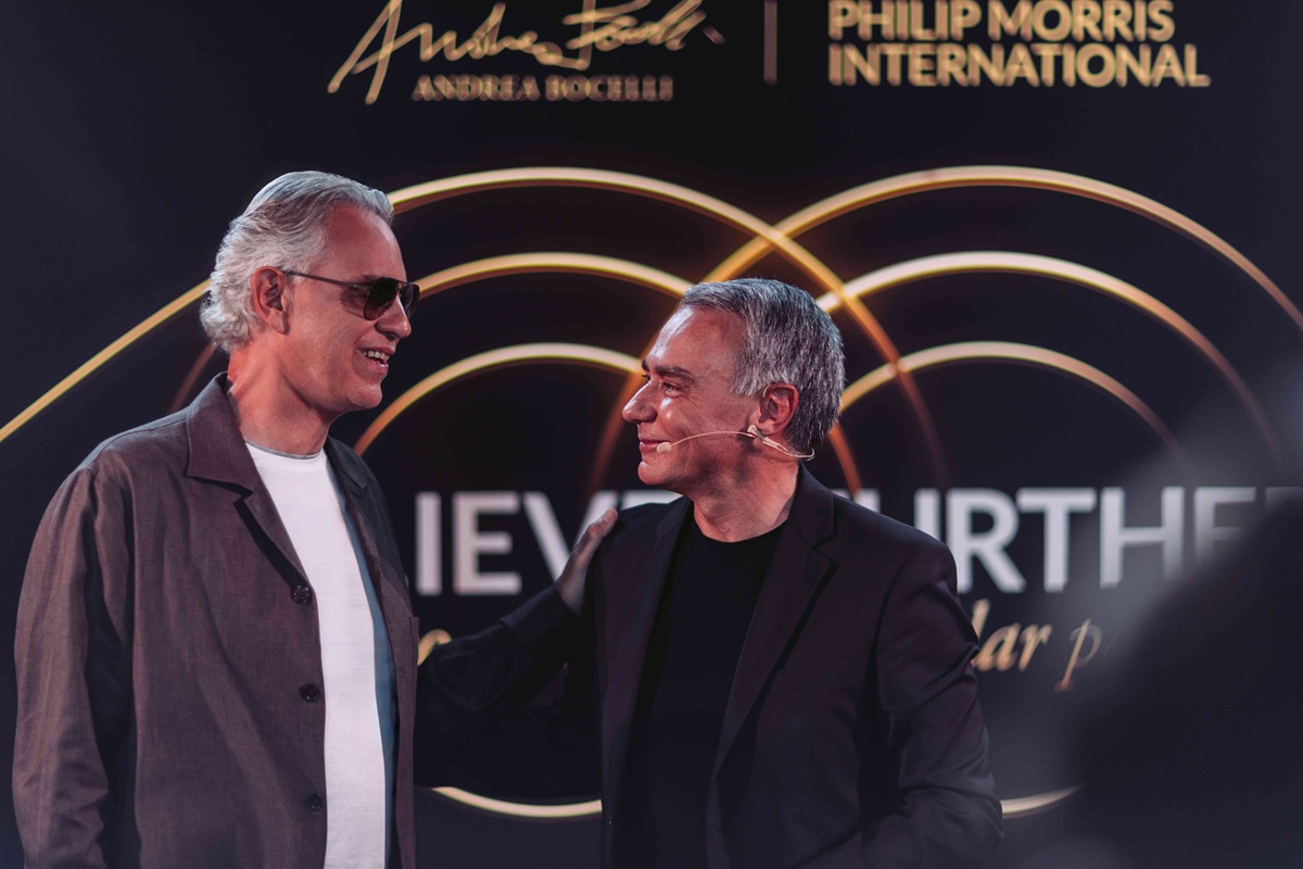 Η Philip Morris International ενώνει τις δυνάμεις της με τον Andrea Bocelli για την πλατφόρμα «Believe. Further»