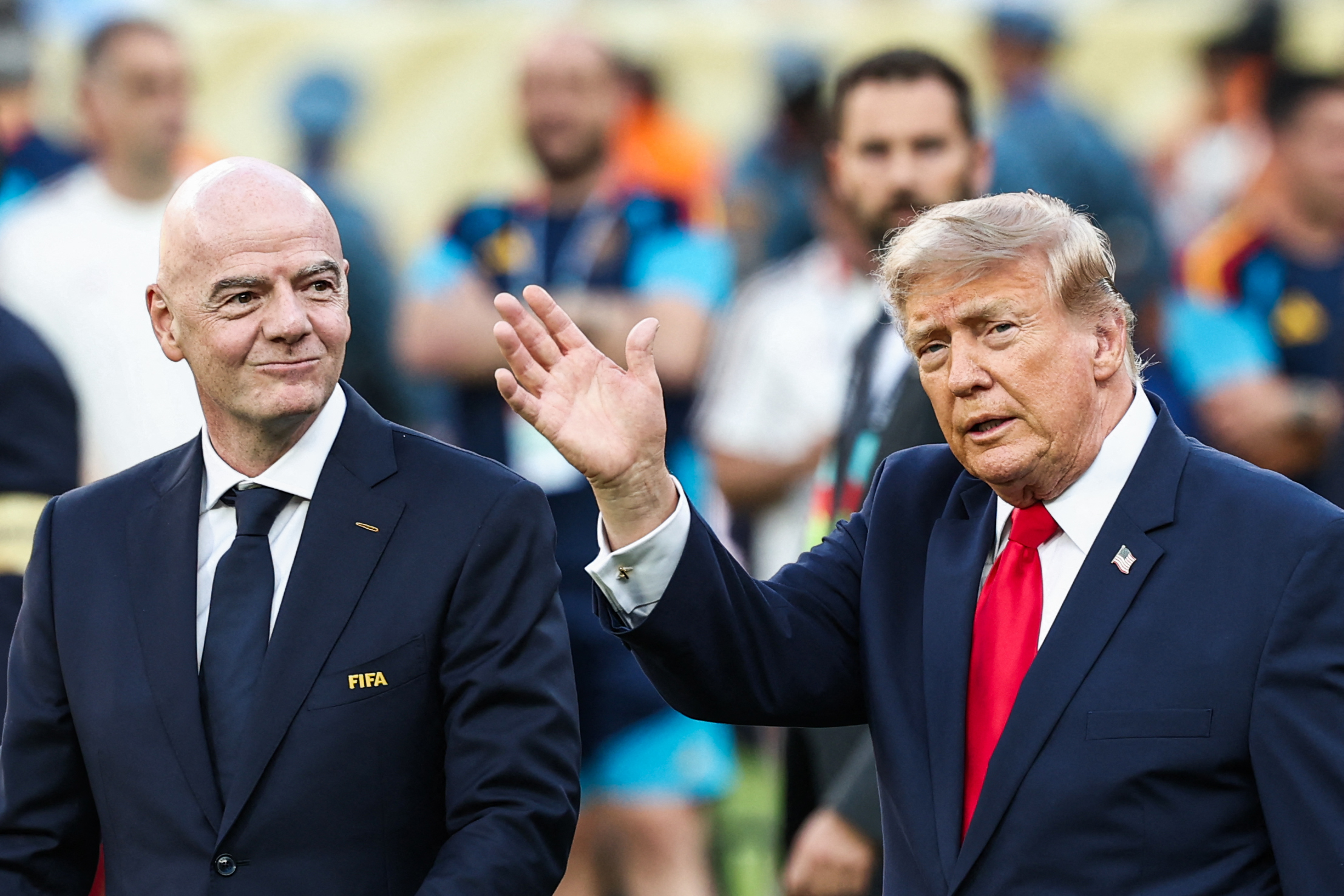 Ο Τραμπ στηρίζει τον Ινφαντίνο: «Λάθος» της FIFA αν αντικαταστήσει τον πρόεδρό της