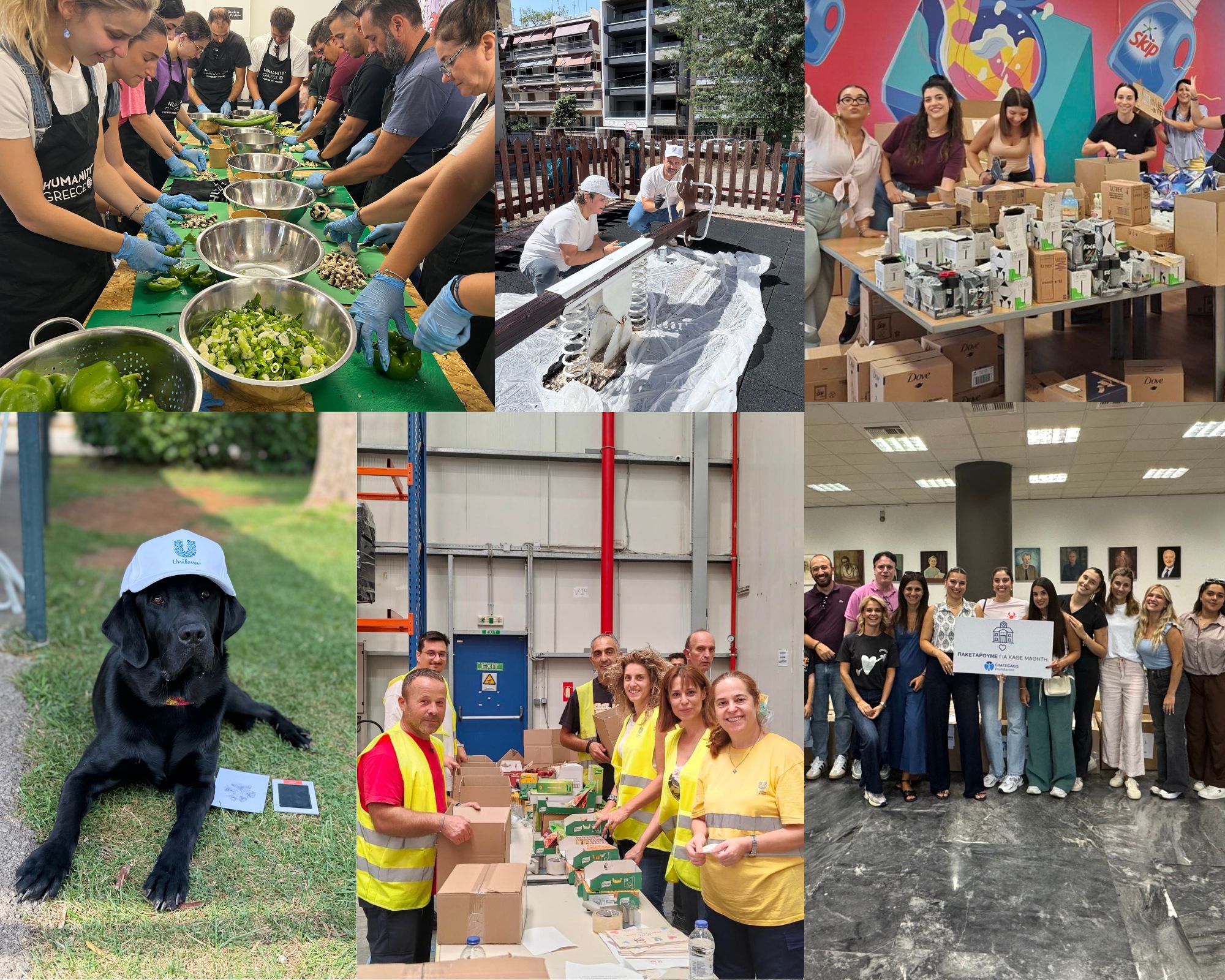 H ΕΛΑΪΣ-Unilever Hellas πραγματοποίησε το CommUnity Day, μια ημέρα εθελοντισμού και κοινωνικής προσφοράς