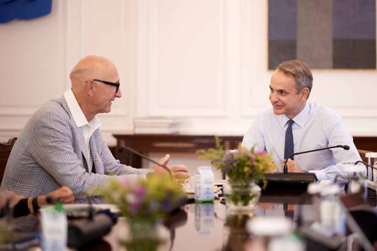 Μητσοτάκης – Συνάντηση με CEO Telekom: Επενδύσεις 600 εκατ. ευρώ ετησίως σε οπτικές ίνες και 5G στην Ελλάδα