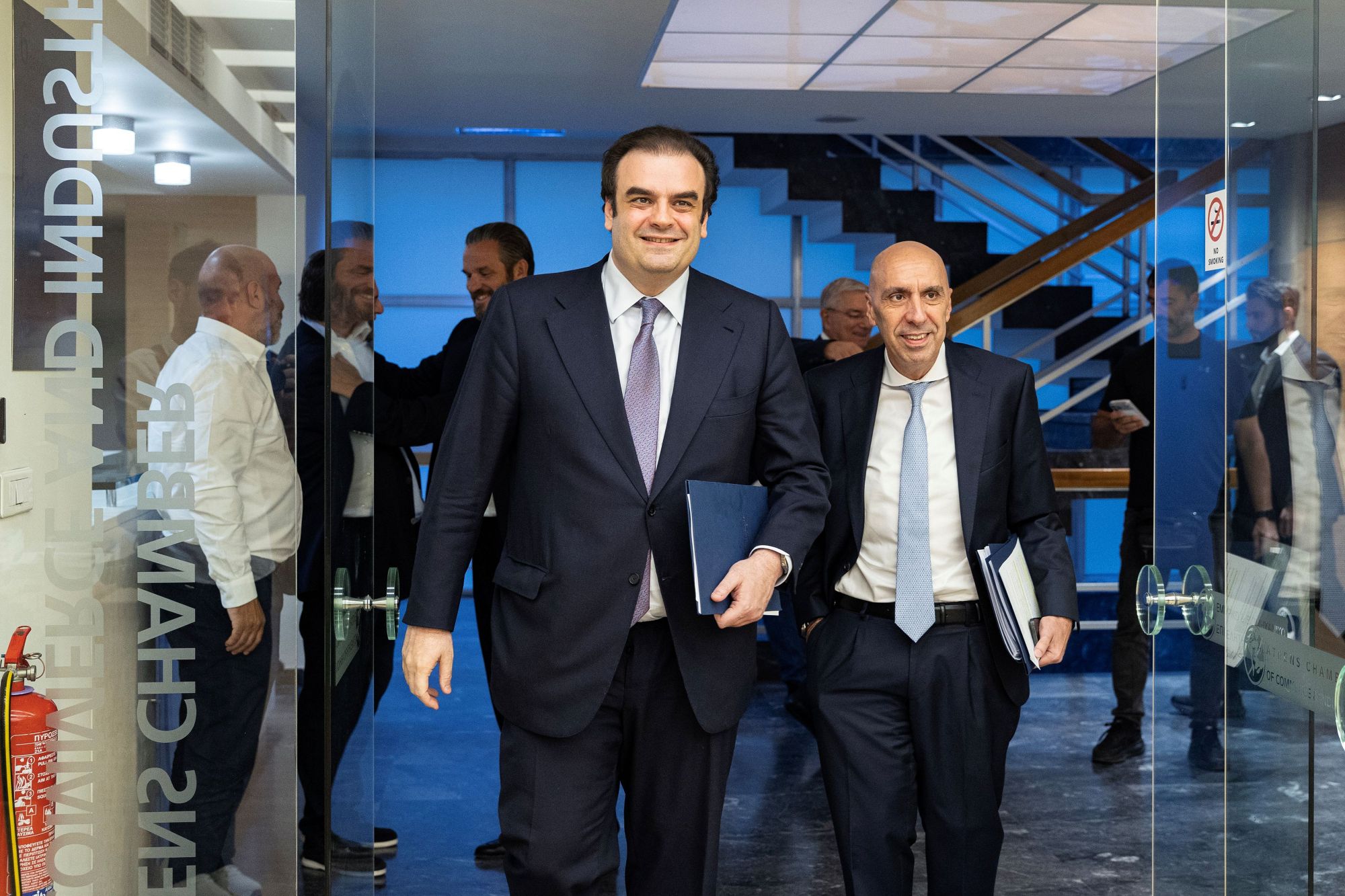 Πιερρακάκης: «Εξαντλούμε τα περιθώρια στήριξης των επιχειρήσεων» – Τα αιτήματα του ΕΒΕΑ