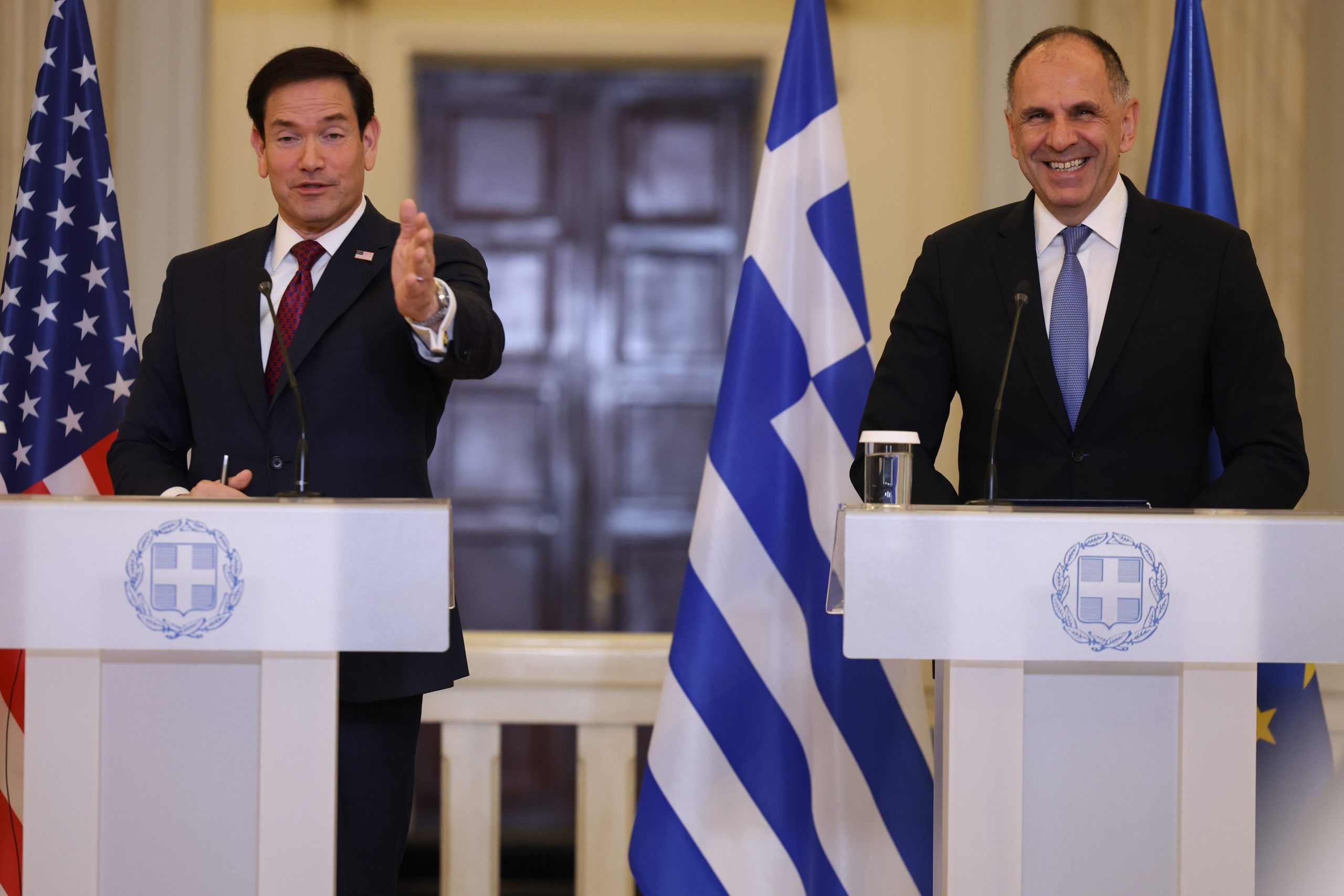 Ρούμπιο – Γεραπετρίτης: Σπουδαίος σύμμαχος η Ελλάδα – Ραχοκοκαλιά για το αμερικανικό LNG ο Κάθετος Διάδρομος (vids)