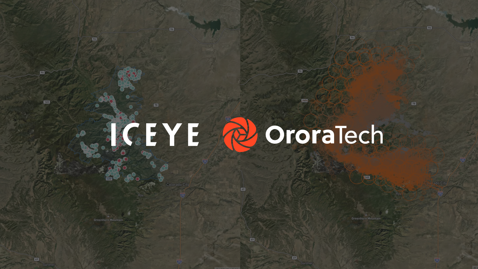 ICEYE – OroraTech: Συνεργασία για την επιχειρησιακή διαχείριση δασικών πυρκαγιών