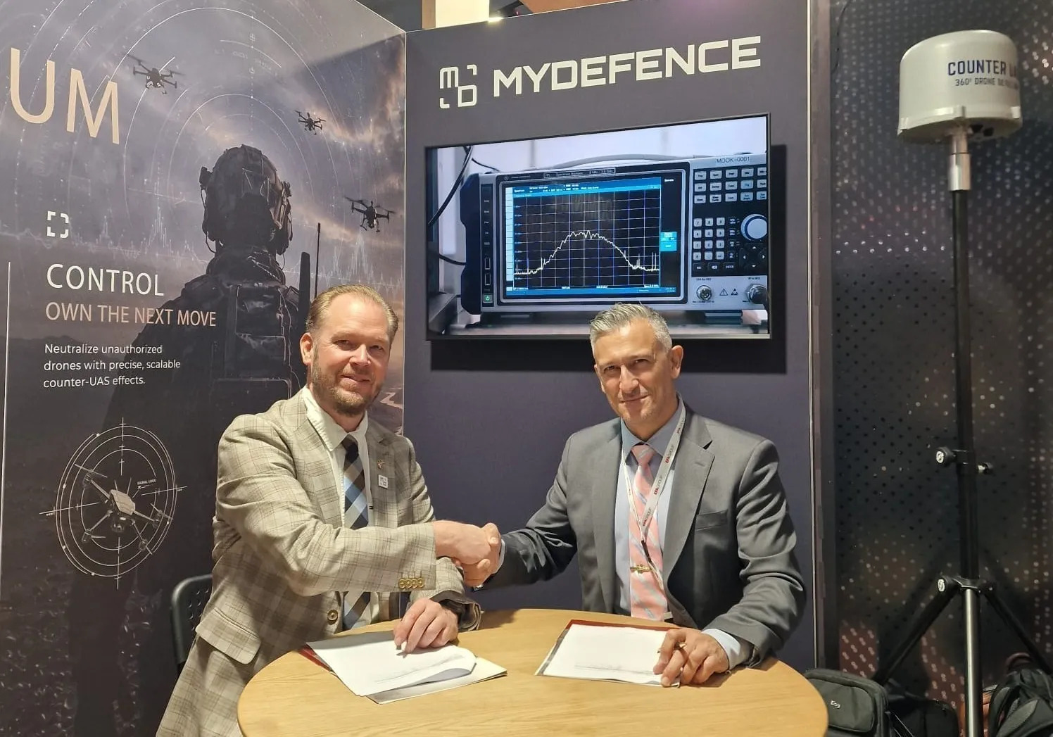 EFA GROUP και MyDefence: Συνεργασία για την ανάπτυξη ολοκληρωμένων δυνατοτήτων Counter-UAS